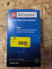 Altronix PD8 8-Output Fused Alarm Power Distribution Module - NOS