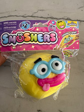 ORB Curiosities Smushers Squeeze Squishy Toy, Yellow
