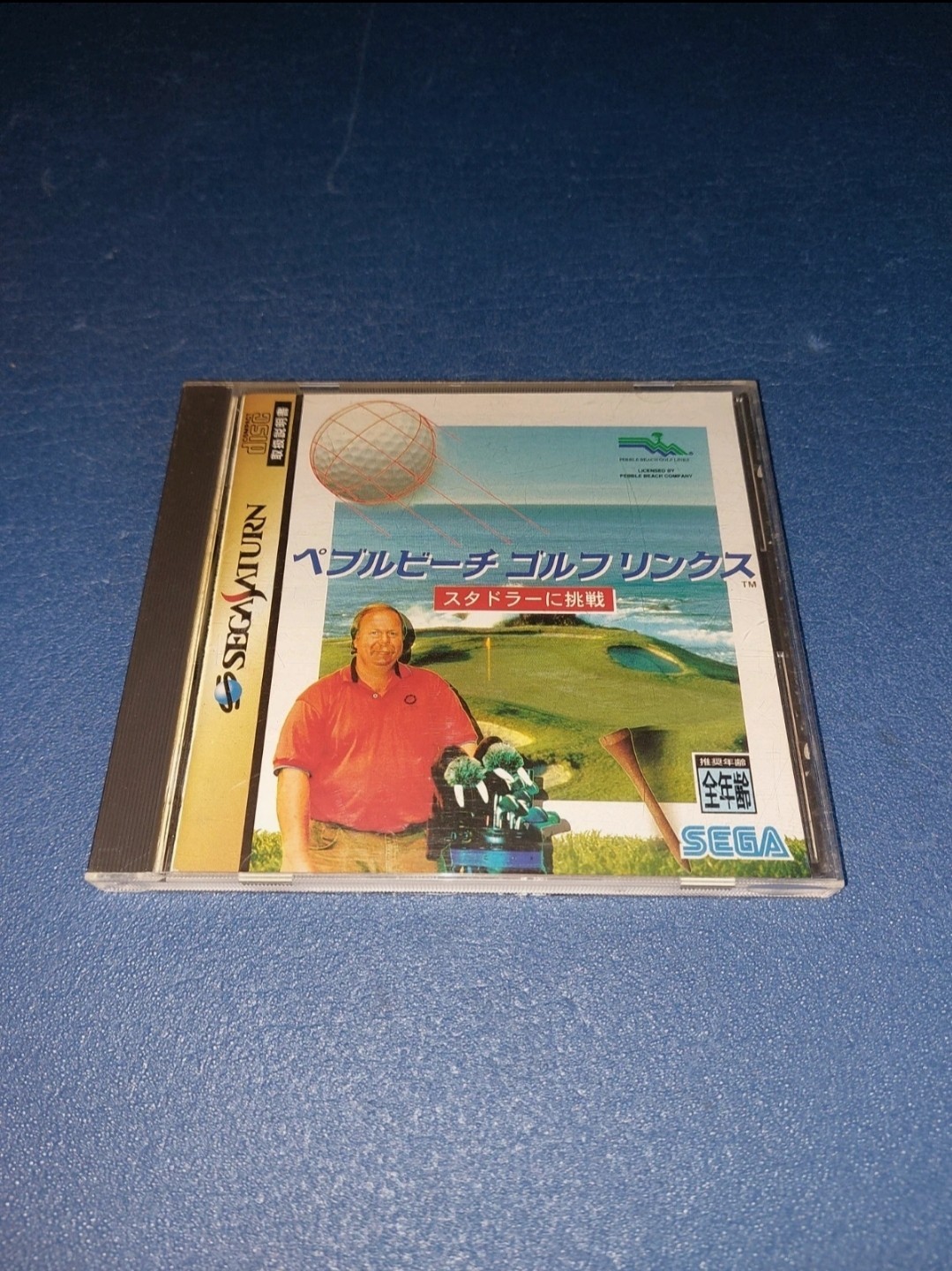 Pebble beach golf links sega saturn j jap japan japonais japonaise