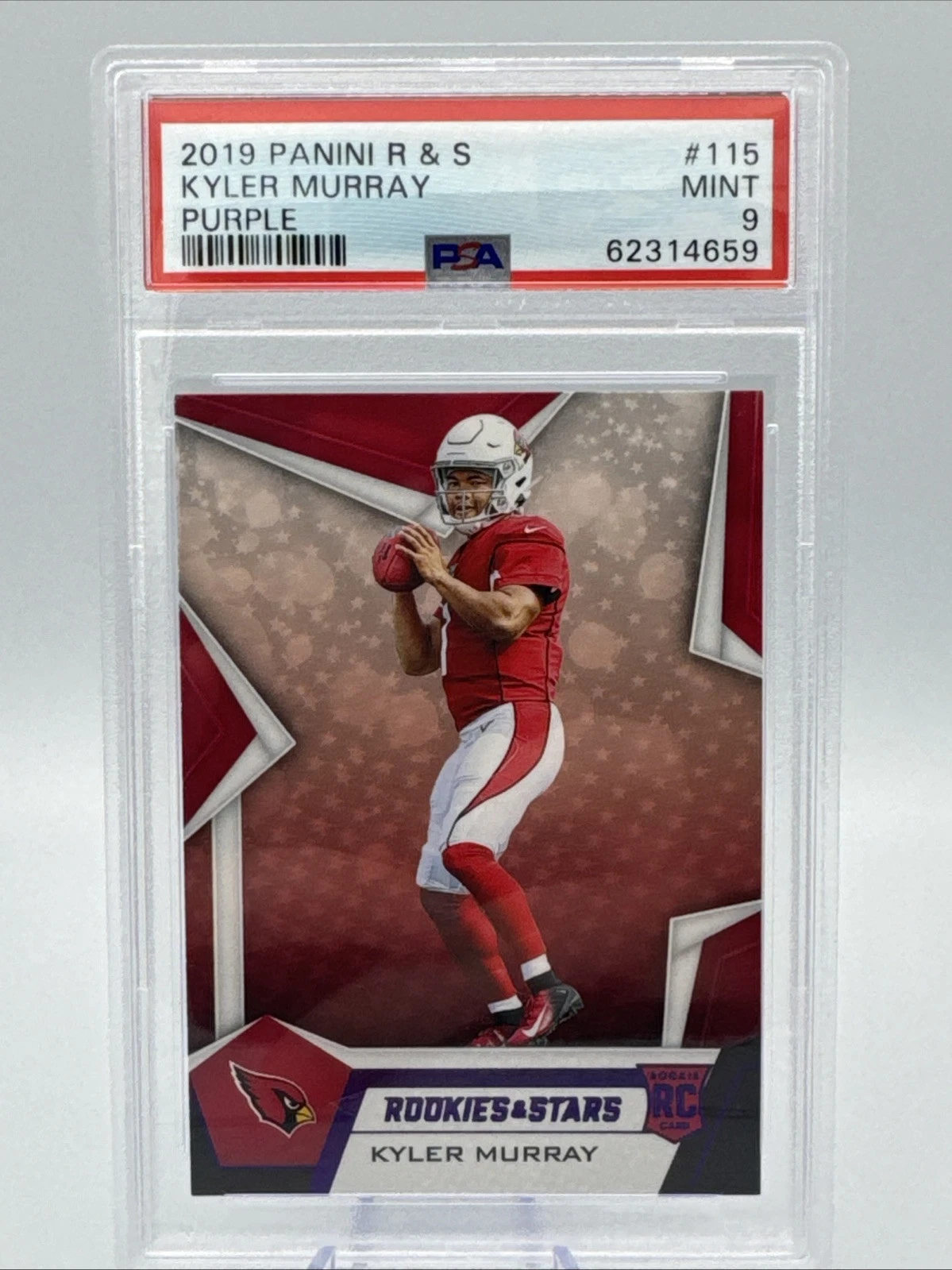 Kyler Murray Panini Rookies & Stars #115 Purple