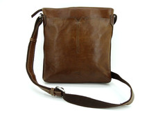 Voi Tasche Umhängetasche Schultertasche Damen Ledertasche Braun