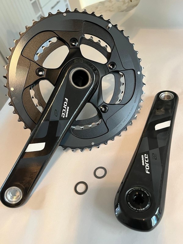 SRAM Force 22 chainset (50/34T) 172.5mm.