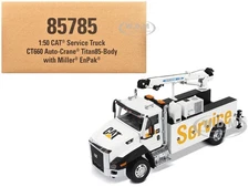 CAT CATERPILLAR CT660 AUTO-CRANE TITAN 85 TRUCK 1/50 BY DIECAST MASTERS 85785
