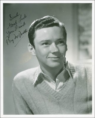 RAY MCDONALD - INSCRIBED PHOTOGRAPH SIGNED CIRCA 1943 | eBay