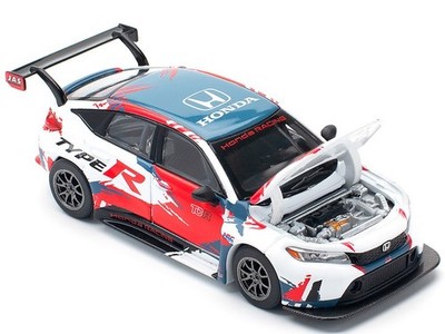 Pop Race 1:64 Honda Civic Type-R FL5 TCR PRESENTATION Diecast Car