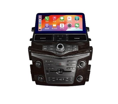 Car Radio Carplay Stereo For Nissan Armada Patrol Y62 Infiniti QX56 QX80 2010-20