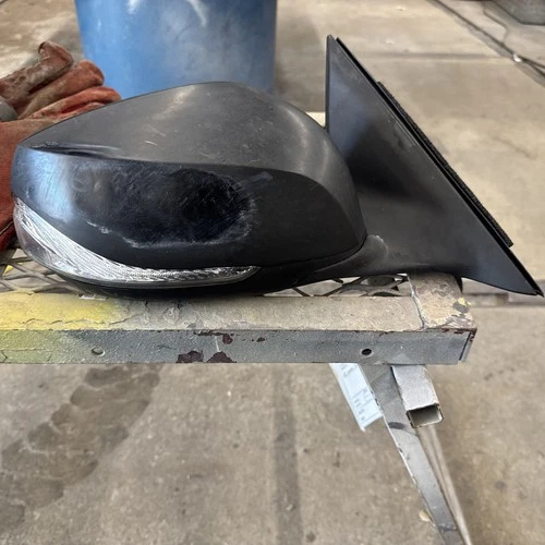 2014-2020 Infiniti Q50 Passenger Right Side View Power Door Mirror Black