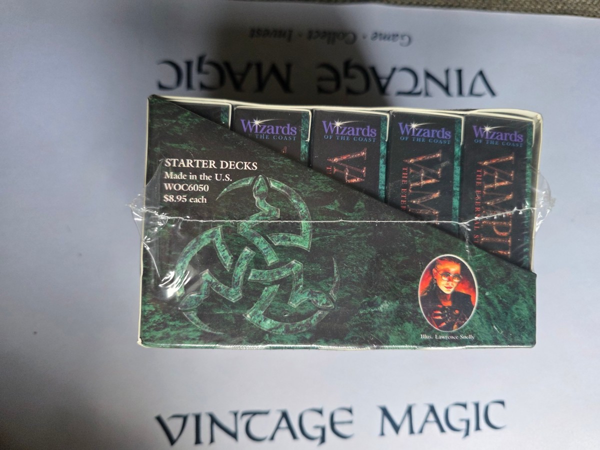 Vampire The Eternal Struggle VTES Starter Deck Display