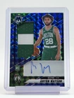 ANTON WATSON 2024-25 MOSAIC RPA ROOKIE PATCH AUTOGRAPH BLUE PRIZM /49 Q2045