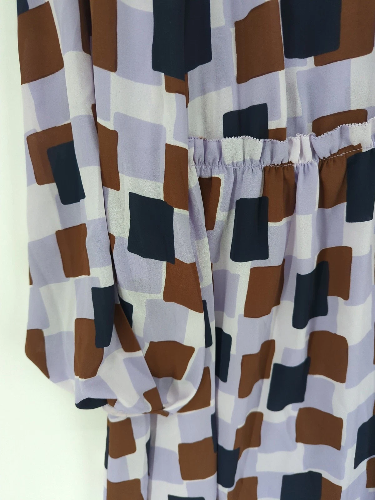 Abito midi donna Kate Spade UK 14 multi 100% poliestere linea A