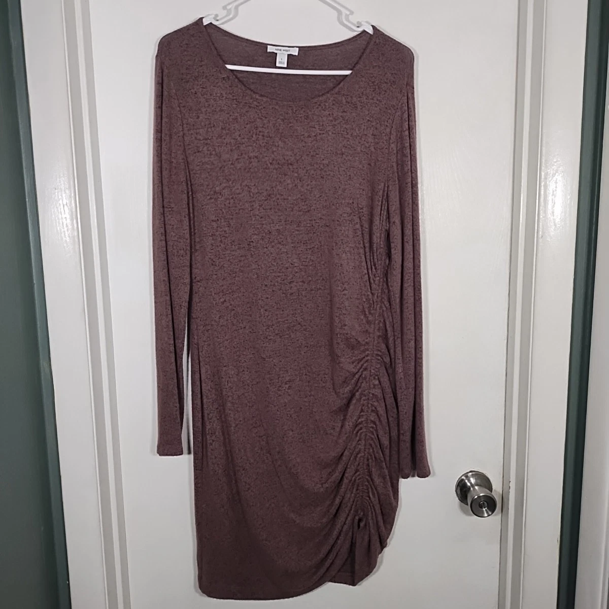 sweater dress maxi long sleeve LONG MAXI SWEATER DRESS Black / XXL