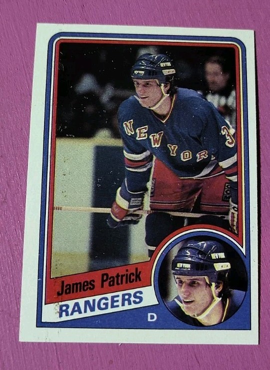 1984-85 Topps - James Patrick #112 (RC)