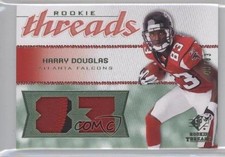 2008 SP Rookie Threads Jersey Number Green 46/83 Harry Douglas #RT-HD Patch 7a1