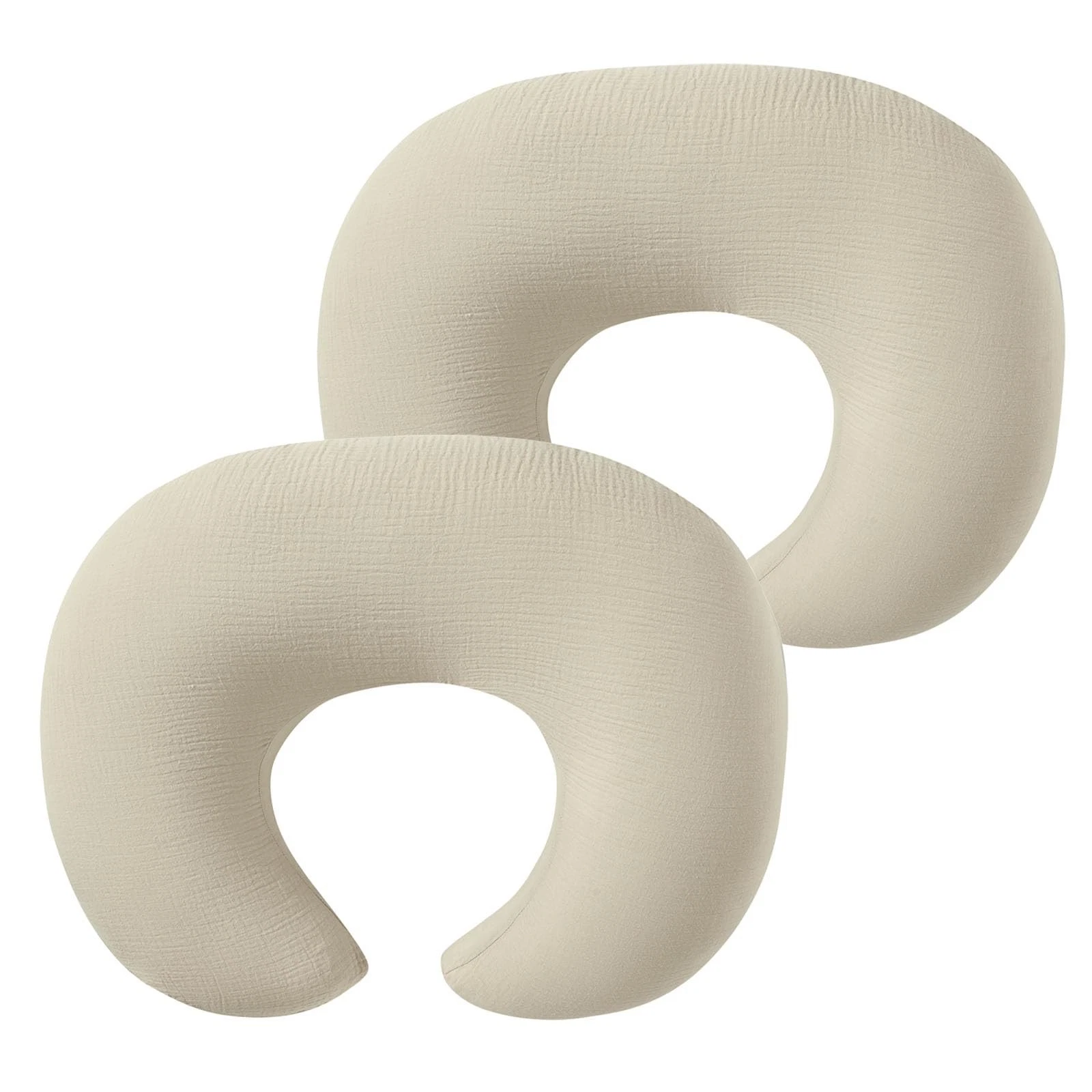 Muslin Nursing Pillow Covers, 2 Pack Breastfeeding Pillow Cases Slipcover for...
Opens in a new wind