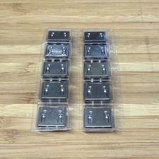 10x HDMI Type-A Female Right Angle SMT PCB Connector 19-Pin Receptacle