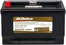 Vehicle Battery-42 Month Warranty High Reserve ACDelco 65GHR