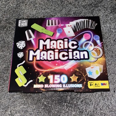 Magic Magician - Die ultimative Box mit Tricks & Illusionsspielen 150 Tricks Alter 5+