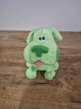 Green Puppy From Blues Clues,Year 2000, 7”Viacom,Ultra Rare,Plush
