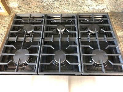 Kgcu467vss Kitchen Aid 36 Rangetop 6 Burners Display Model