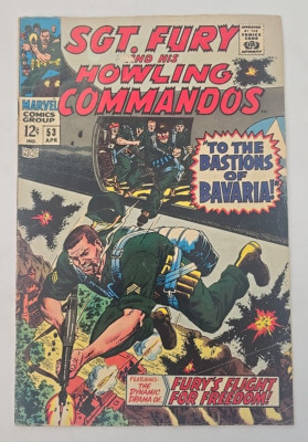 Sgt. Fury and His Howling Commandos #53 (Marvel) ''To The Bastions of Bavaria''
