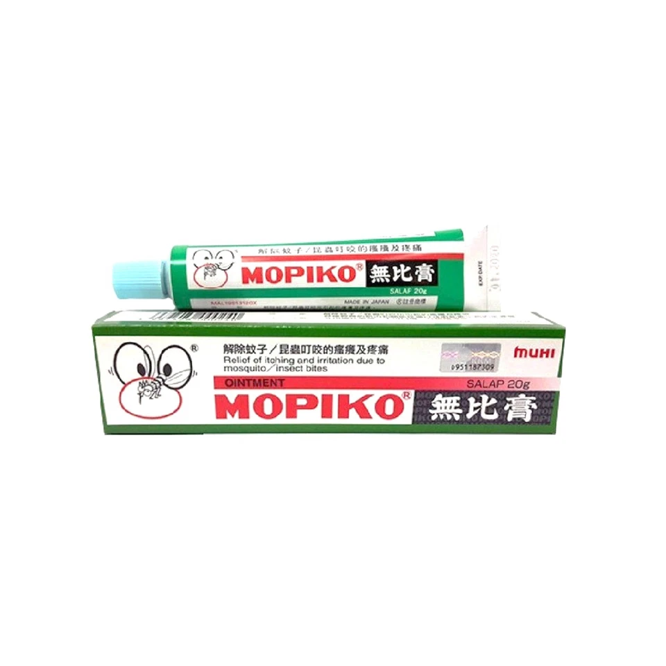 Mopiko Ointment 20g Mosquito bite / insect bite inchines Kids and Adults - Image 2 of 4