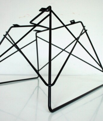 Replacement BLACK LOW ROD CATS CRADLE BASE Vintage Spec fits Eames Herman Miller
