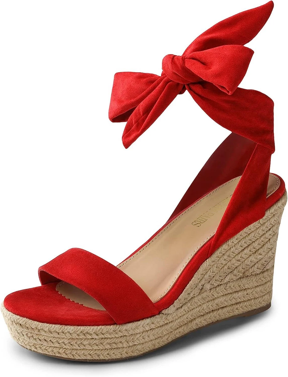 Cute espadrille sales wedges