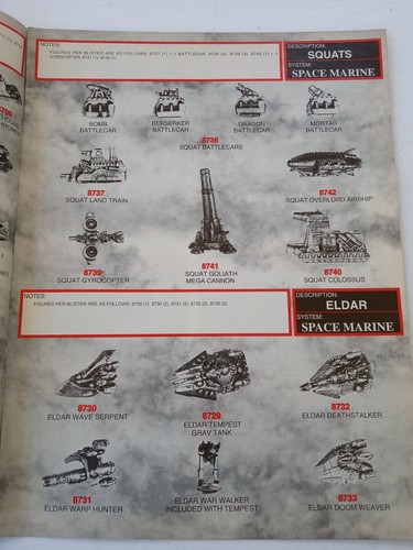 Vintage Games Workshop 1995 SPACE MARINE CITADEL MINIATURES Catalog - Picture 9 of 23