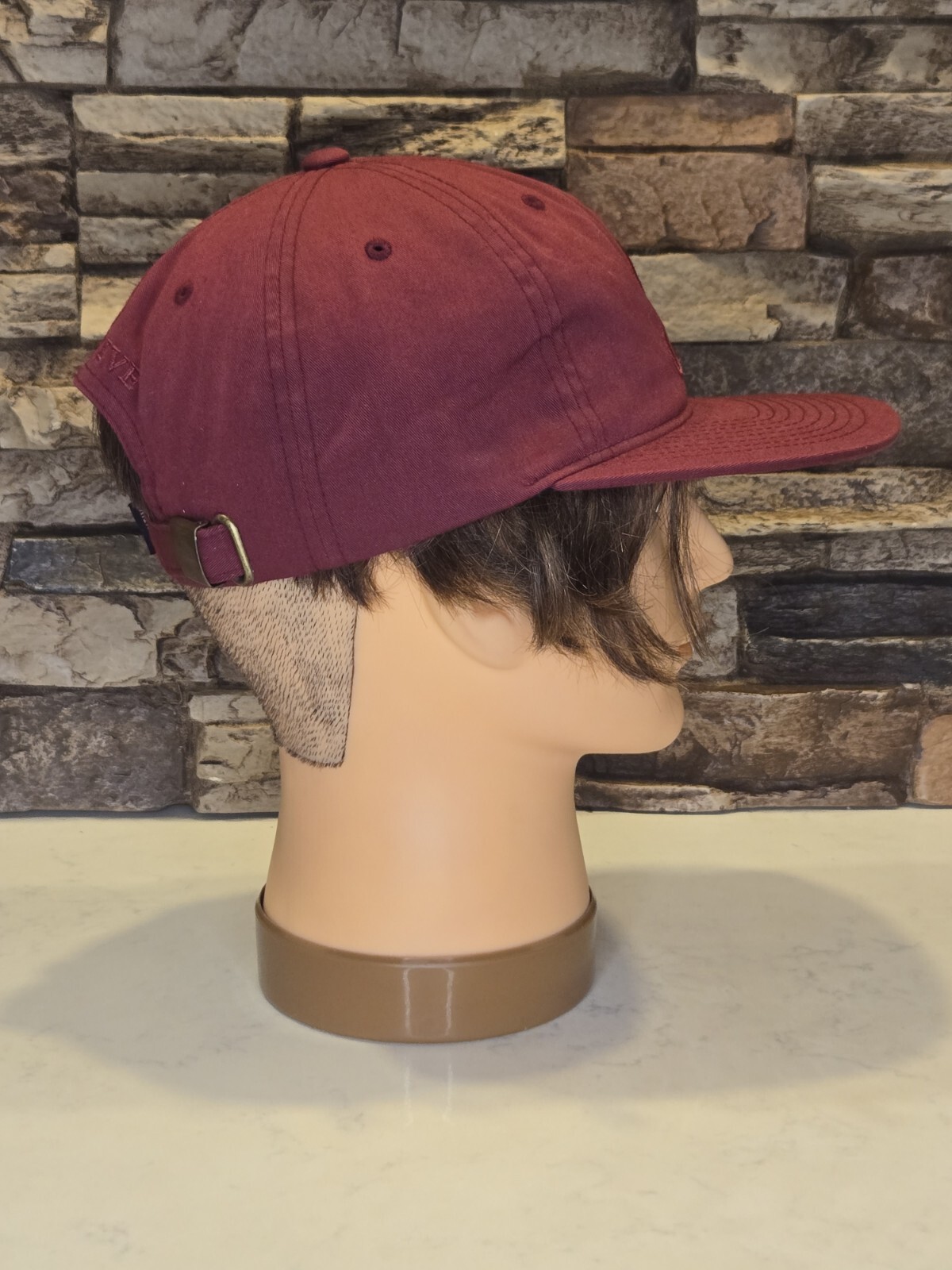 Primitive Skateboarding Maroon Strapback Hat - image 3