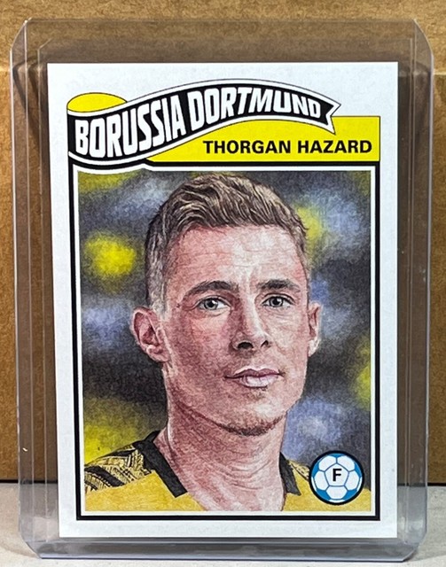 2019 Topps Living #31 Thorgan Hazard Borussia Dortmund UEFA Champions League UCL