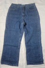 Vintage L.A. Blues Womens Jeans 14 High Waist 90s Y2K Classic Dark Wash Mom