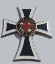 Medieval Austro Austria Marian Cross Merit Teutonic Knight Order Medal Badge Pin