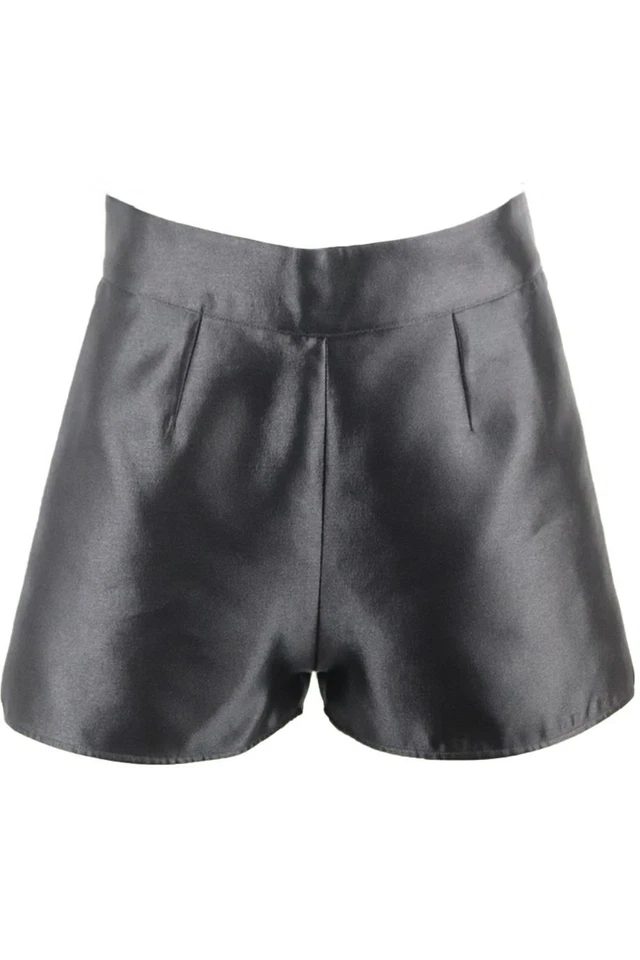 LA PERLA LACE PANELED WOOL BLEND SHORTS IT 40 UK 8