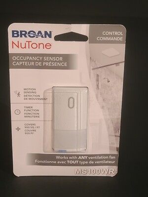 Broan NuTone MS100WR Occupancy Sensor