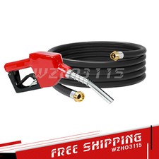 1'' x 20' Fuel Transfer Hose 3/4" Inlet 13/16" Outlet Fluid Oil Pump Tank Tube