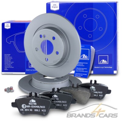 ATE BREMSSCHEIBEN +BELÄGE HINTEN FÜR MERCEDES A-KLASSE W176 B-KLASSE W246 CLA