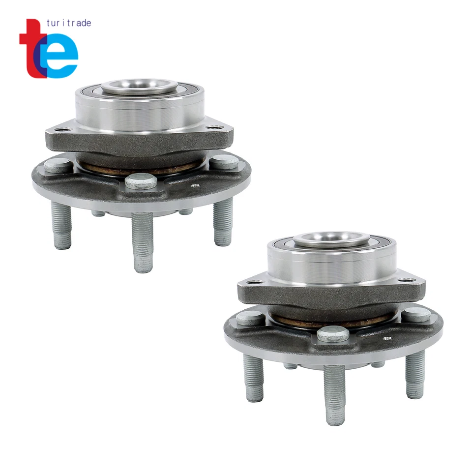 Juego de 2 cojinetes de rueda delantera/trasera y conjunto de buje para Cadillac CTS 2008-2019 Foto 3 de 4