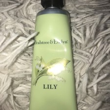 Crabtree Evelyn Lily Ultra Moisturising Hand Therapy Lotion Cream .9 oz NEW