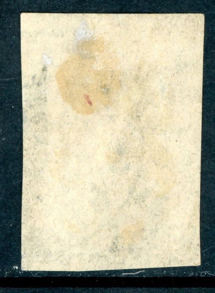 México 1861 Hidalgo DOS Real Scott #8 VFU J774 Foto 2 de 4