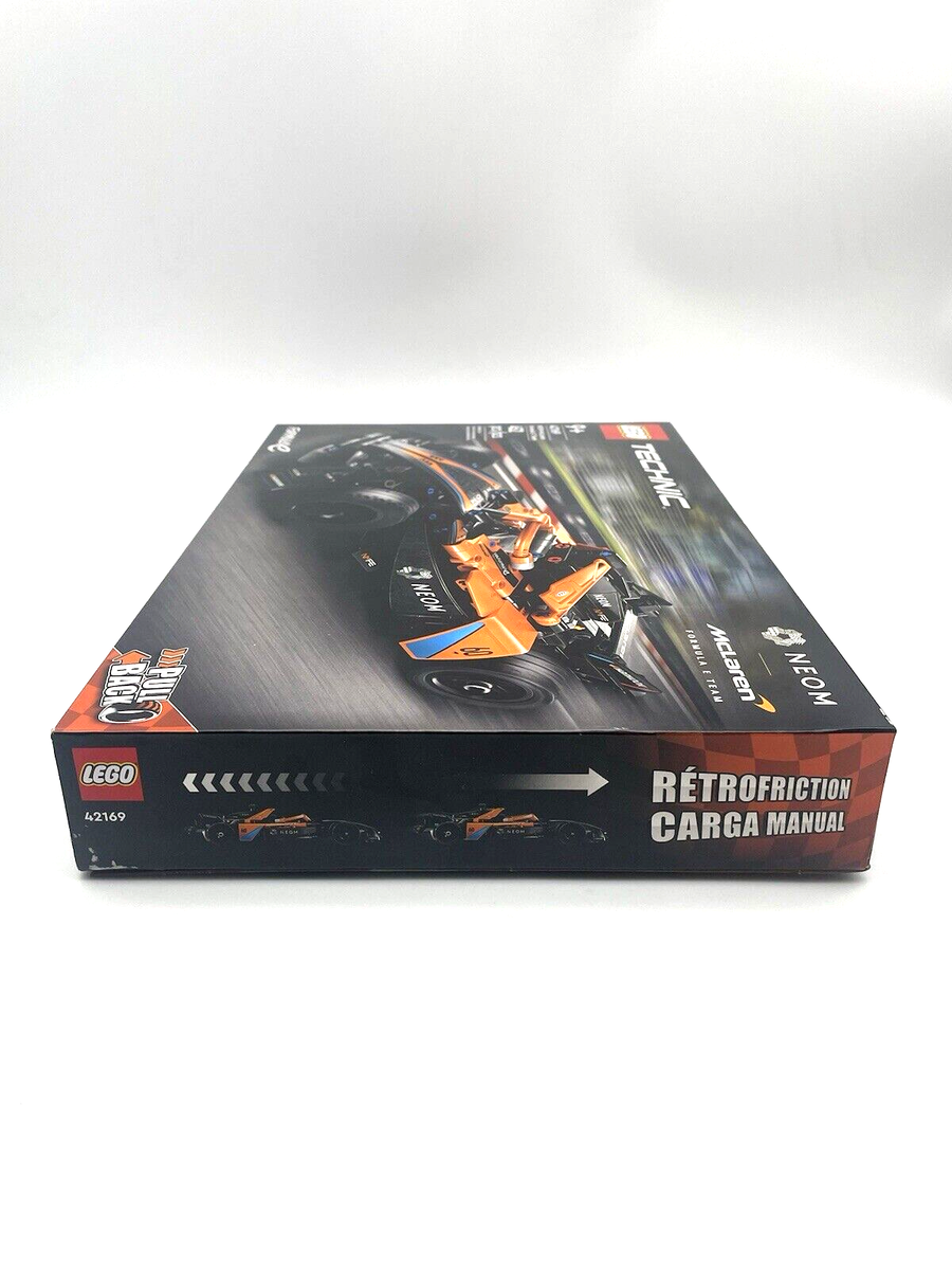 Lego Technic 42169 NEOM McLaren Formula E Team Race Car 452 Pieces