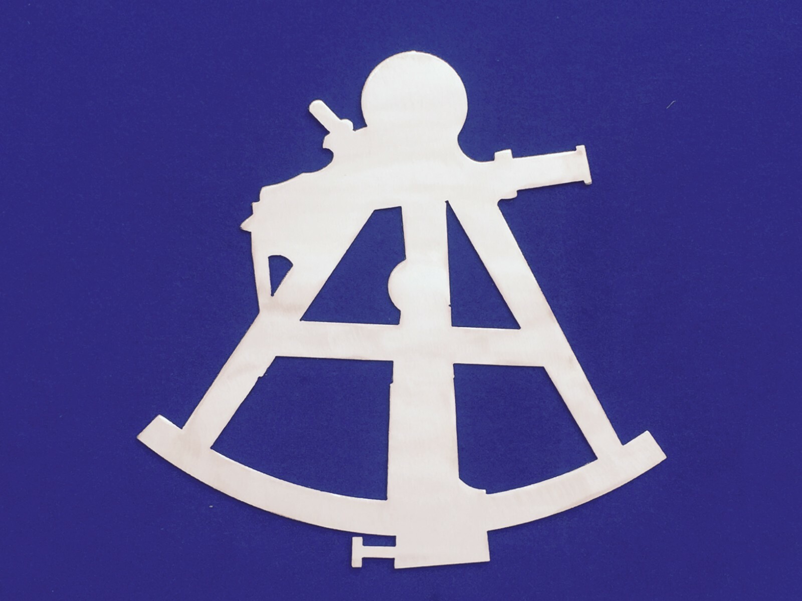 Sextant Metal Wall Art Skilwerx Colors 9 x 9 Ocean Nautical Marine Beach House