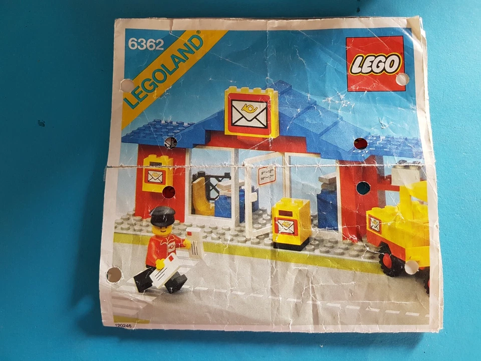 Lego  6362 Post Office  80er Jahre komplett mit Figur und Postauto von 1982 OBA - Bild 4 von 4