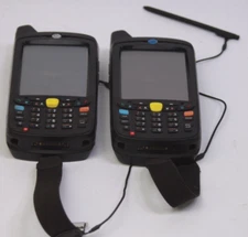 2X Zebra MC67NA Mobile Computer Android Barcode Scanner Handheld As Is UNTESTED