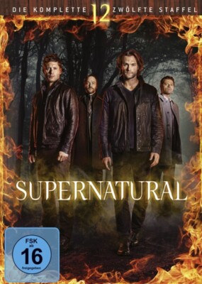 SUPERNATURAL: STAFFEL 12-JARED PADALECKI,JENSEN ACKLES,MISHA COLLINS  6 DVD NEU