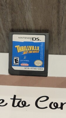 Thrillville: Off the Rails (Nintendo DS, 2007) Cart Only! 