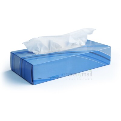 Weiche weiße Gesichtstücher Box Großpackung mit 36 Taschentüchern x 100/Packung (3600 Taschentücher)