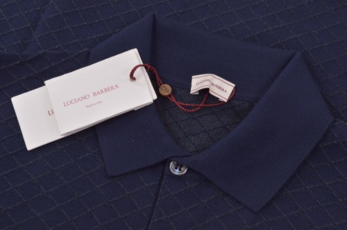 Logotipo De Luciano Barbera Luciano Barbera NWT 1/4 Zip Sweater Sz 48