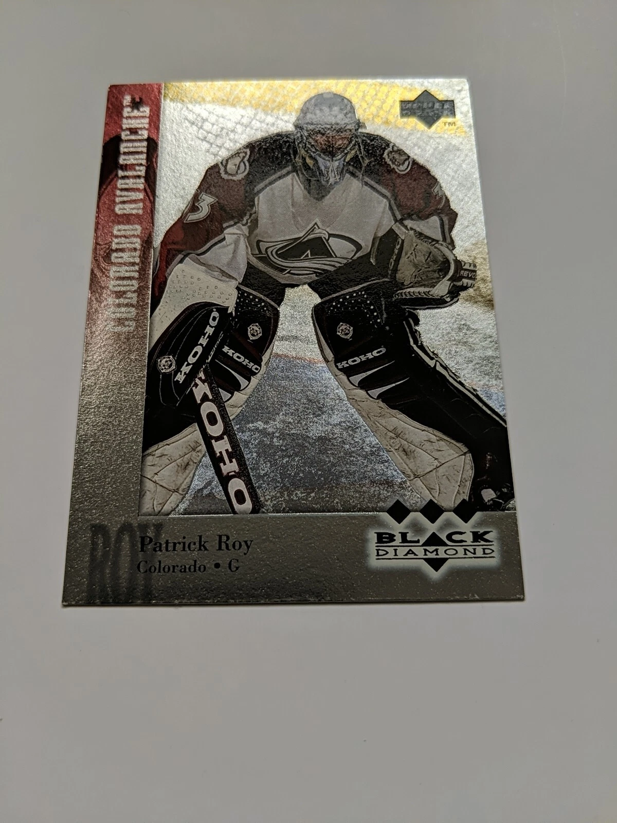 1996-97 Upper Deck Black Diamond Triple Diamonds #174 Patrick Roy