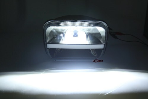 For Mazda B2200 B2600 RX-7 GLC Pickup Truck 150W 7x6inch LED Headlight w/Turning - Picture 10 of 12