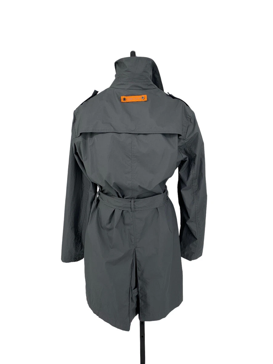 Dkny trench coat best sale mens